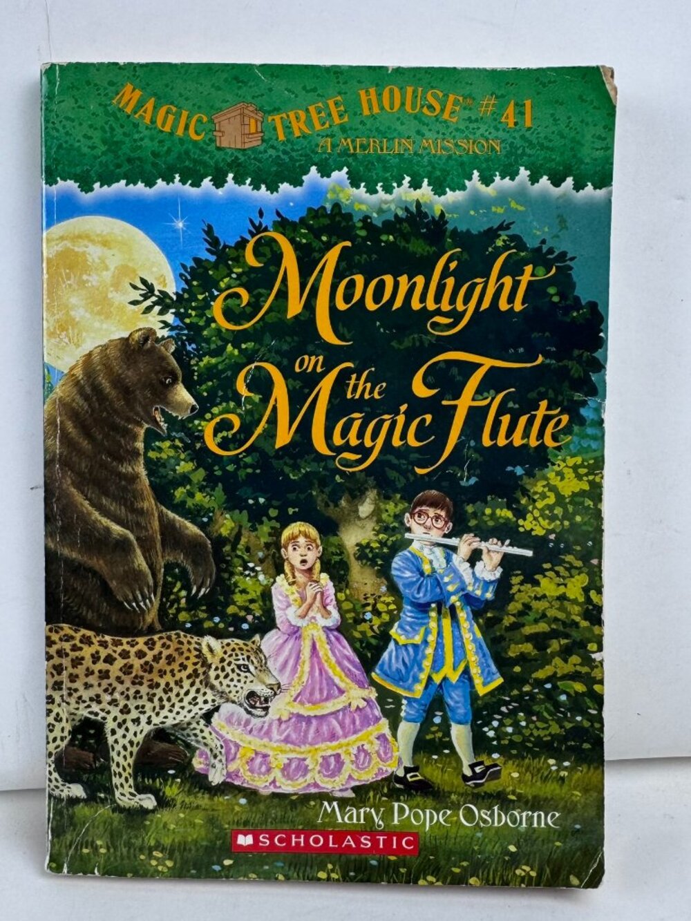 Magic Tree House #41 Moonlight on Magic Flute Mary Pope Osborne 9780545299497 PB